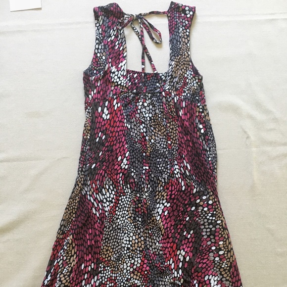 Guess - Babydoll Dress with Multicolor Print - Picture 3 of 5